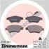 Колодки гальмівні дискові ZIMMERMANN 23705.180.1 (фото 6)