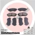 Колодки гальмівні дискові, к-кт ZIMMERMANN 238651801 (фото 7)