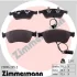 Колодки тормозные дисковые ZIMMERMANN 23896.205.2 (фото 1)