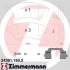 Колодки гальмівні дискові ZIMMERMANN 24391.160.2 (фото 1)