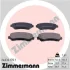 Колодки тормозные дисковые. ZIMMERMANN 246321701 (фото 2)