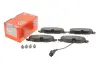Колодки гальмівні (передні) VW Golf VII/VIII/Passat/Seat Leon 12- (TRW) (з датчиком) ZIMMERMANN 25683.200.2 (фото 1)