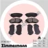 Колодки гальмівні дискові ZIMMERMANN 25760.170.1 (фото 5)