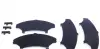 Колодки гальмівні (передні) Suzuki SX4/ Vitara 1.4 T/1.6 14- (з датчиком) (Akebono) ZIMMERMANN 25979.170.1 (фото 2)