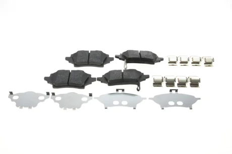 Колодки гальмівні (задні) Toyota Corolla 18-/C-HR 16-/Yaris 19-/Suzuki Swace 20- ZIMMERMANN 26153.160.2