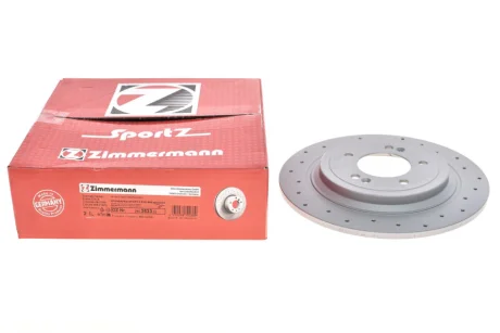 Диск гальмівний Sport Z ZIMMERMANN 285353352