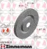 Диск гальмівний Coat Z ZIMMERMANN 400369820 (фото 1)