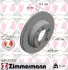 Диск гальмівний задній Coat Z ZIMMERMANN 460452320 (фото 1)
