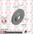 Диск гальмівний Coat Z ZIMMERMANN 470241620 (фото 2)