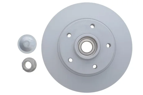 Диск гальмівний (задній) Renault Megane 08- (260x8) (+ABS) (з підшипником) ZIMMERMANN 470.5401.20