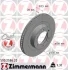 Диск гальмівний Toyota Land Cruiser 3.0-4.0 D 02-10 (338x28) (з покриттям) (вентильований))) ZIMMERMANN 590.2586.20 (фото 2)