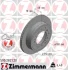 Диск гальмівний Coat Z ZIMMERMANN 590282120 (фото 4)